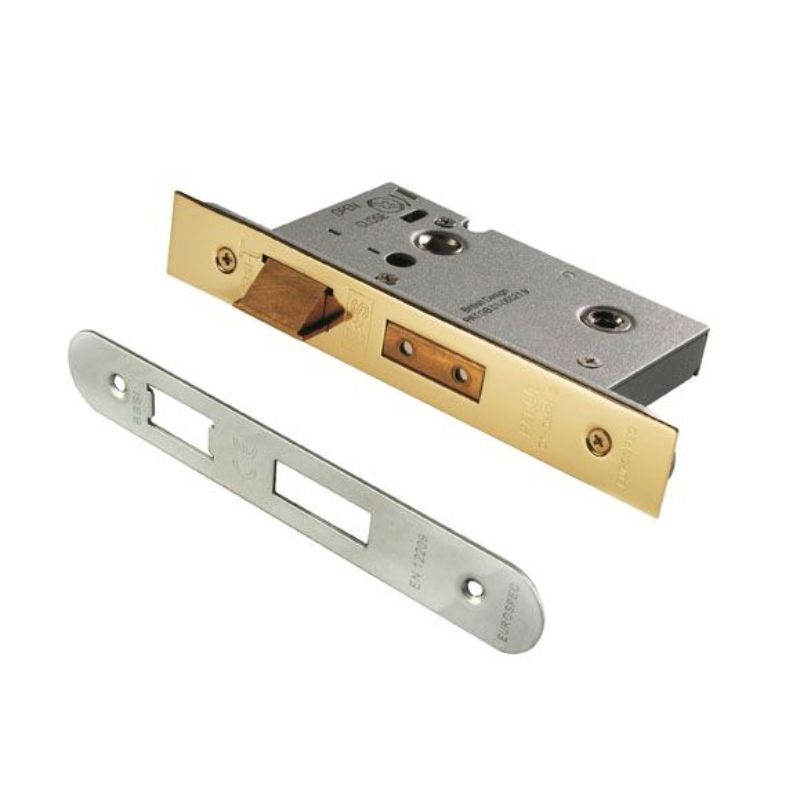 Carlisle Brass Bathroom Lock Radius 76mm