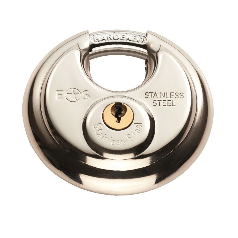 Carlisle Brass Closed Shackle G304 Stainless Steel Padlock 70mm Keyed to Differ