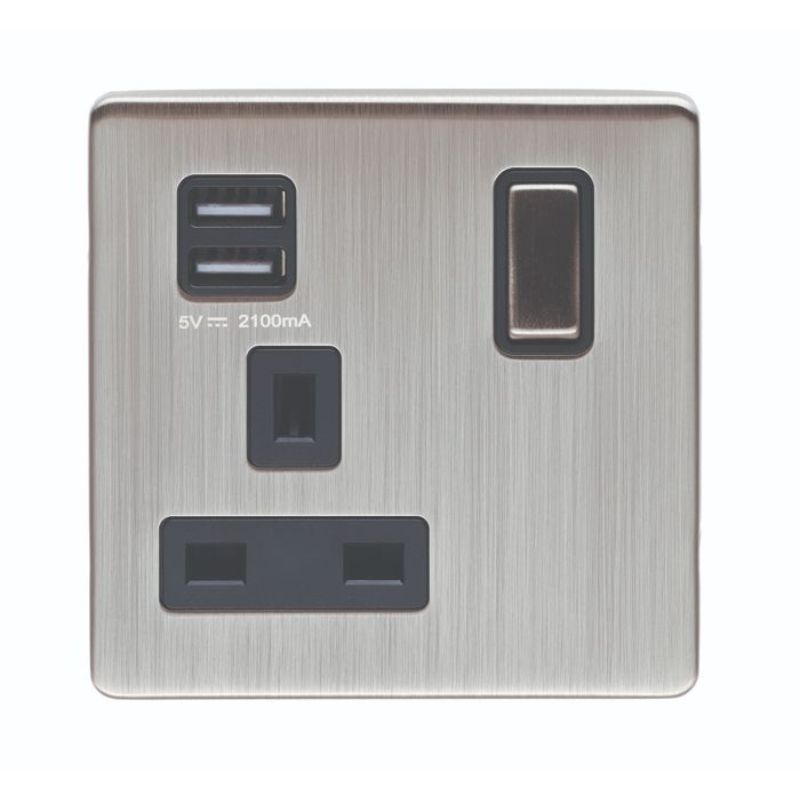 Carlisle Brass 1 Gang USB Socket