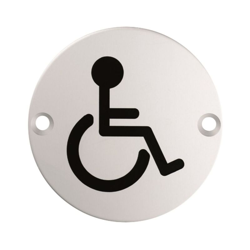 Carlisle Brass Signage Disabled Symbol