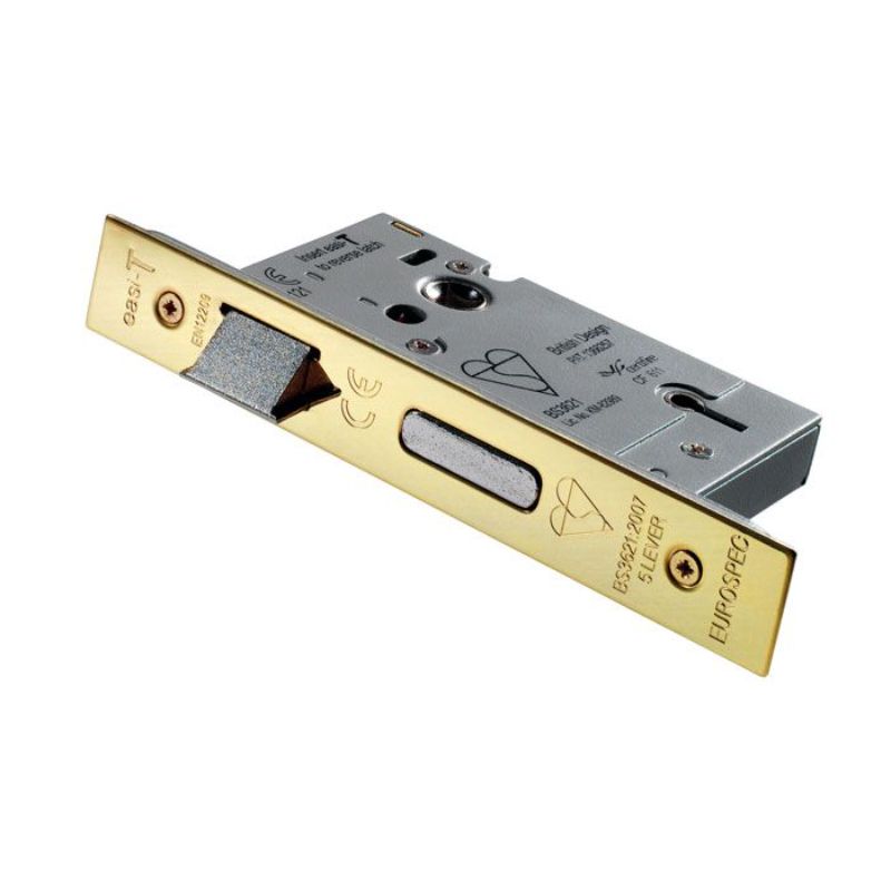 Carlisle Brass Easi T 5 Lever BS Sashlock 64mm