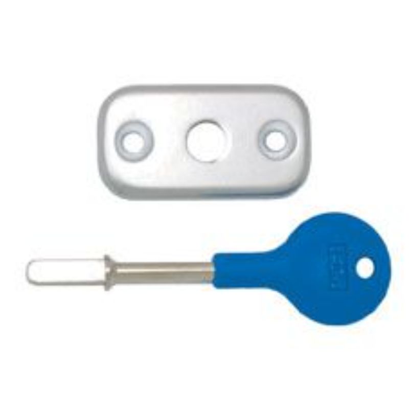 Carlisle Brass Easi - T Security Deadbolt Budget Key & Escutcheon (For Use With TLD 5030/5040/5050)