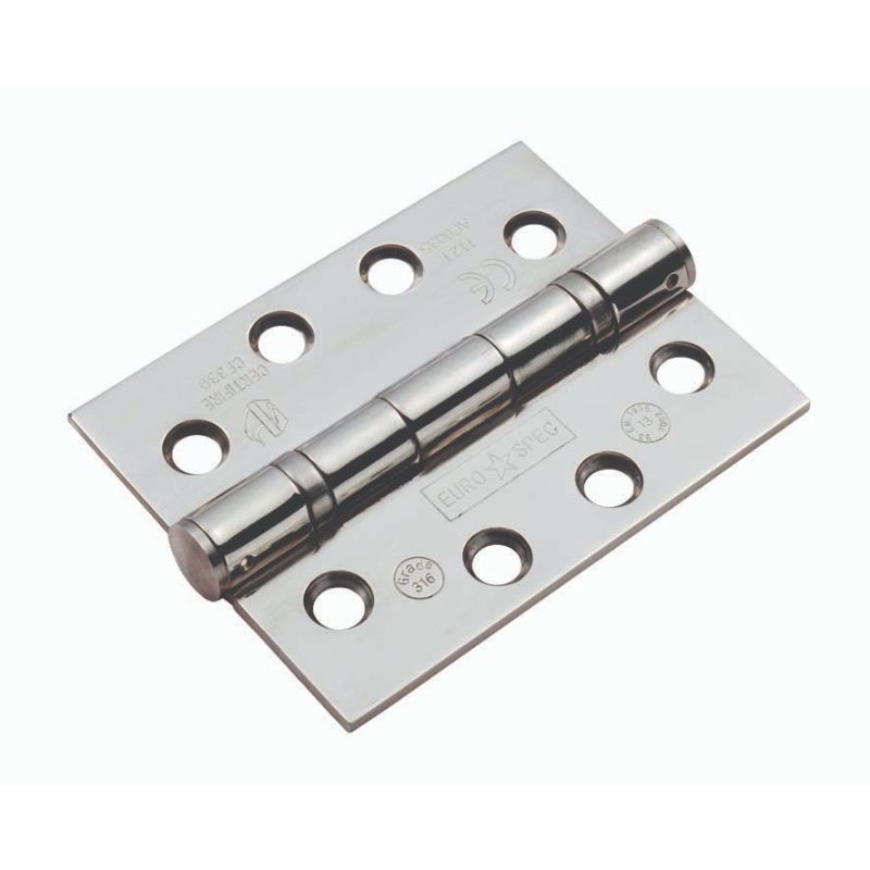 Carlisle Brass Enduro Grade 13 Ball Bearing Hinge, Grade 316 Stainless Steel