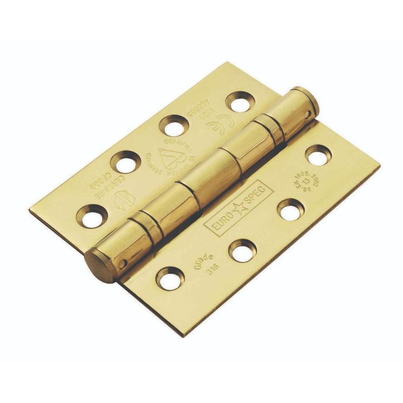 Carlisle Brass Enduro Grade 13 Ball Bearing Hinge, Grade 316 Stainless Steel