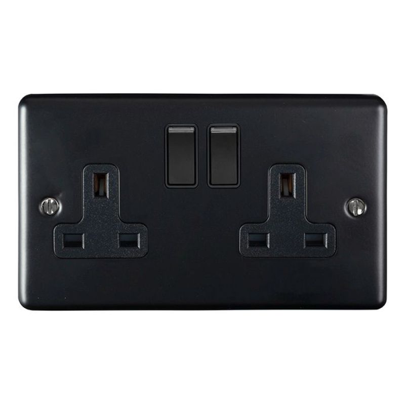 Carlisle Brass 2 Gang Socket
