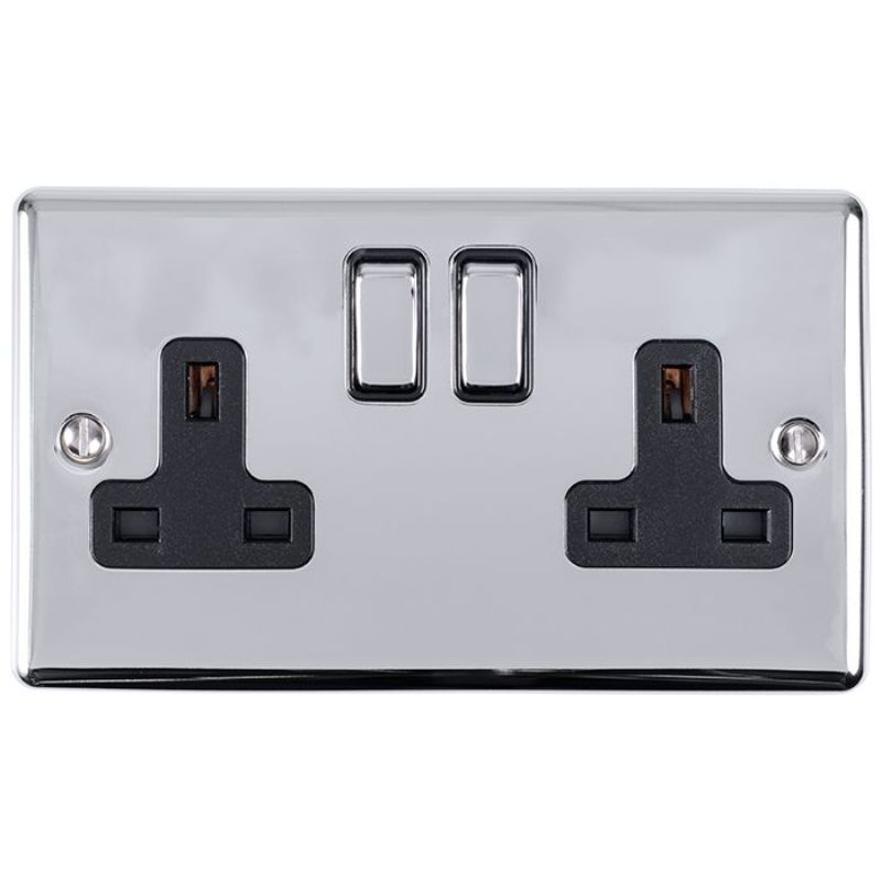Carlisle Brass 2 Gang Socket