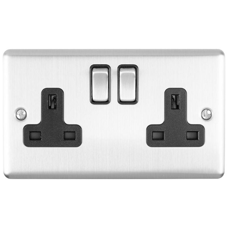 Carlisle Brass 2 Gang Socket