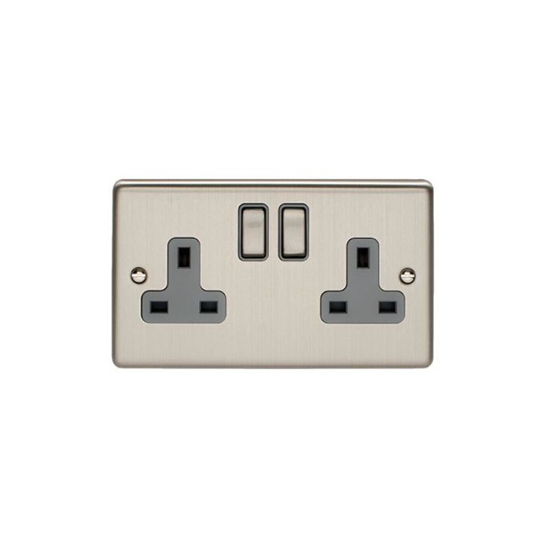 Carlisle Brass 2 Gang Socket