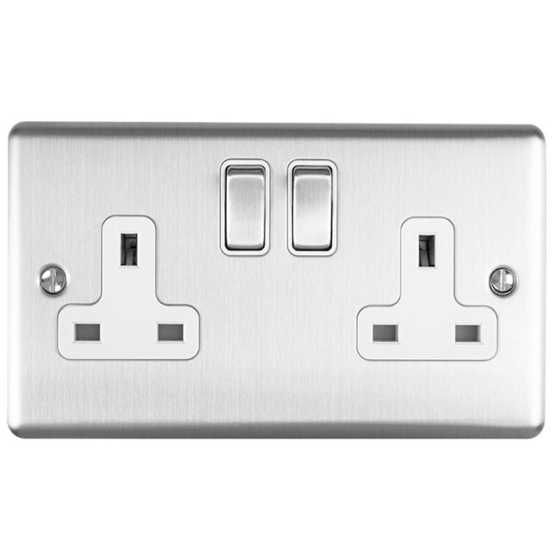 Carlisle Brass 2 Gang Socket