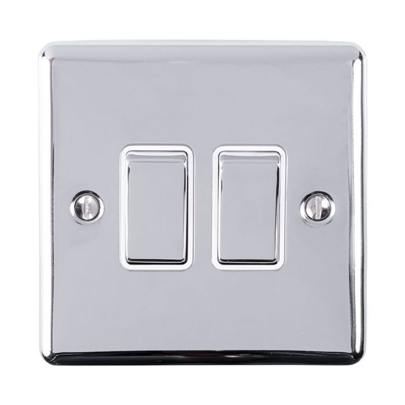 Carlisle Brass 2 Gang Switch
