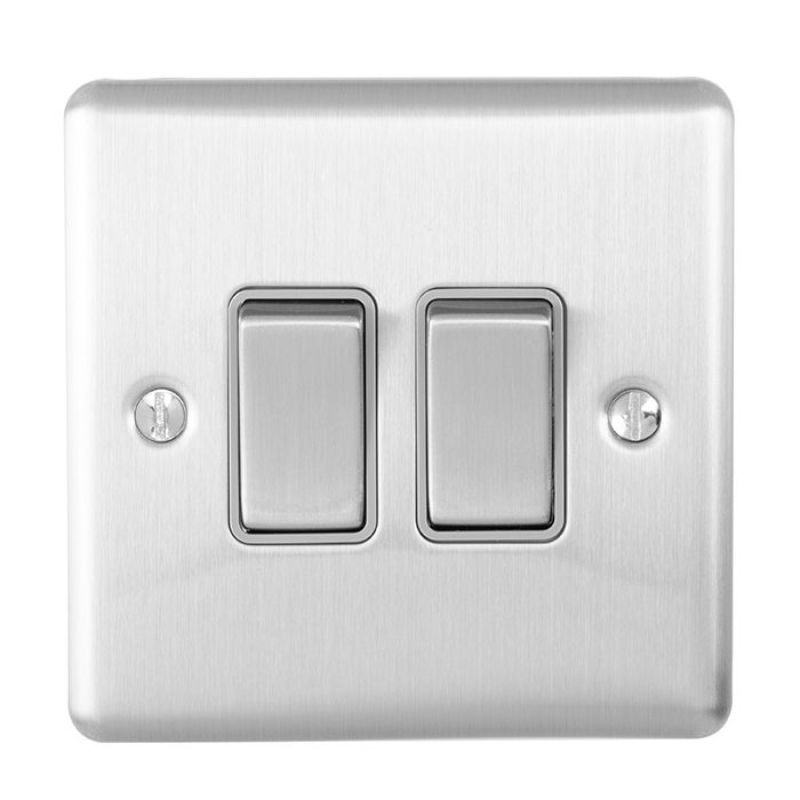 Carlisle Brass 2 Gang Switch