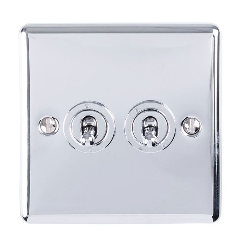 Carlisle Brass 2 Gang Toggle Switch
