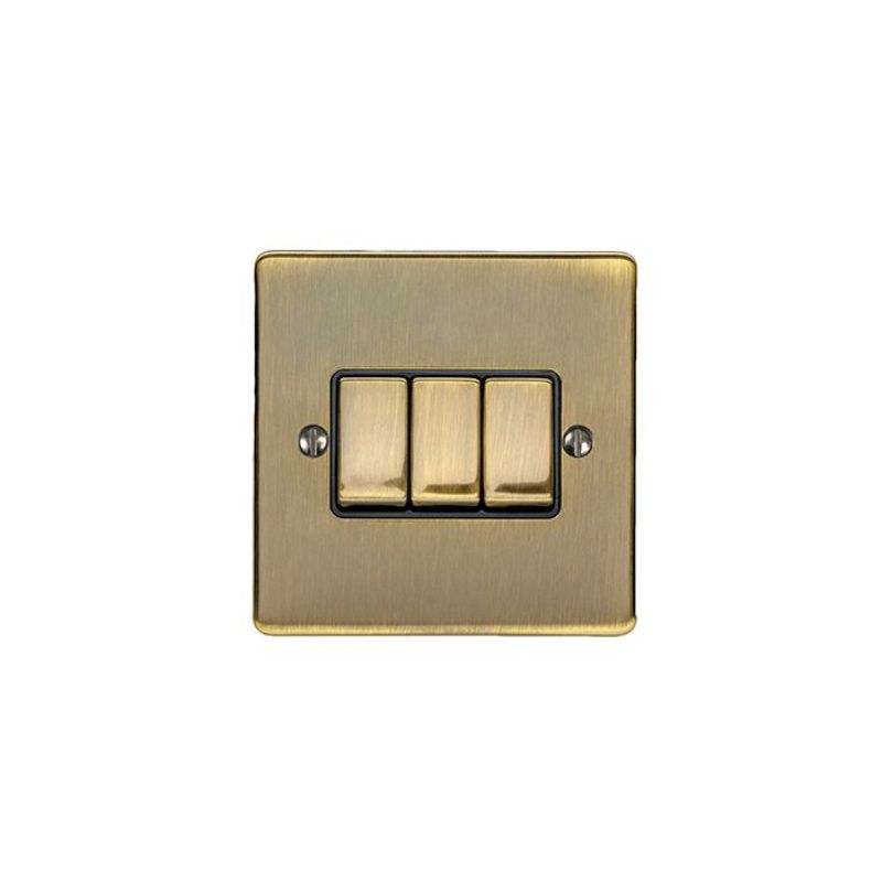Carlisle Brass 3 Gang Switch