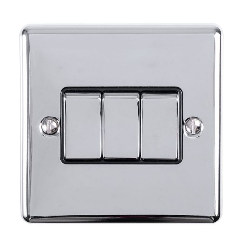 Carlisle Brass 3 Gang Switch