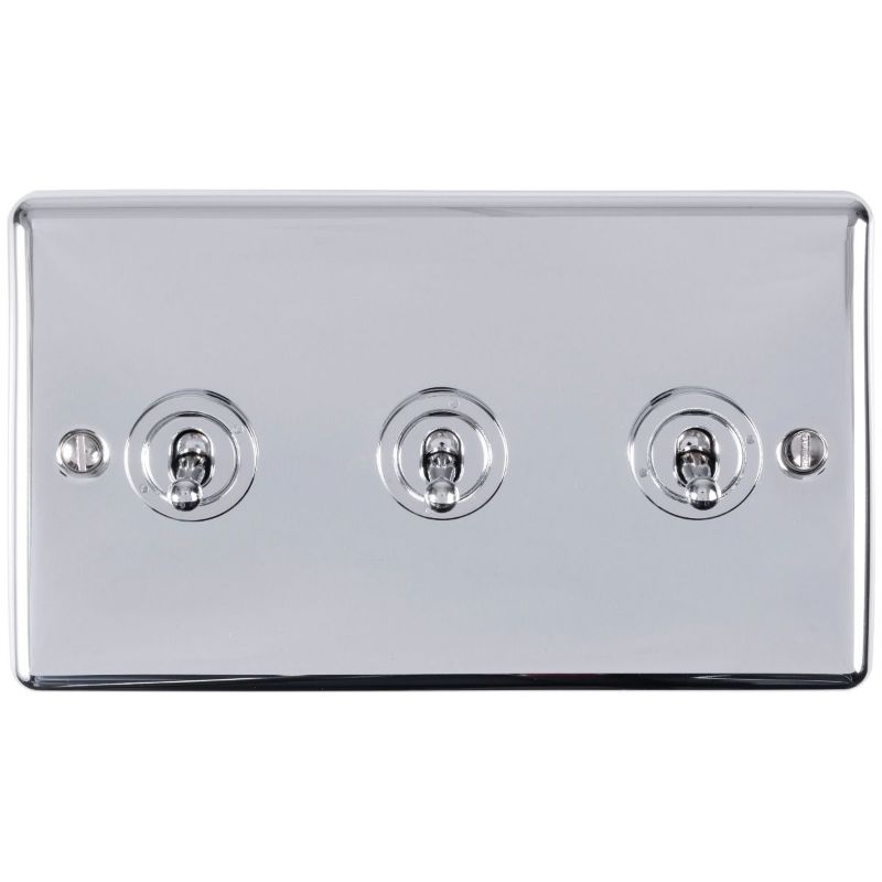 Carlisle Brass 3 Gang Toggle Switch