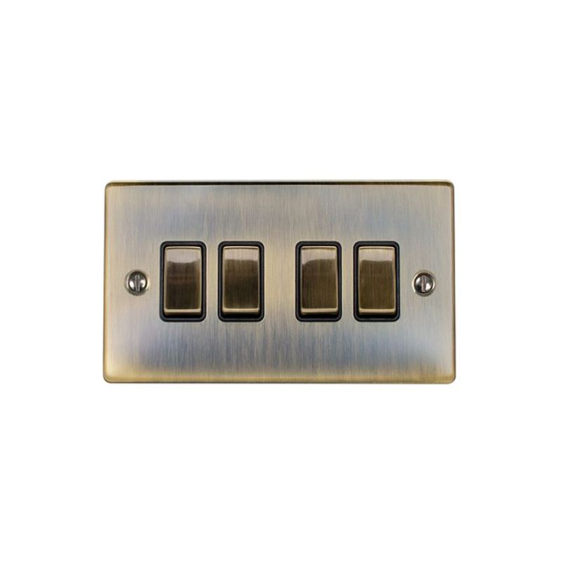 Carlisle Brass 4 Gang Switch