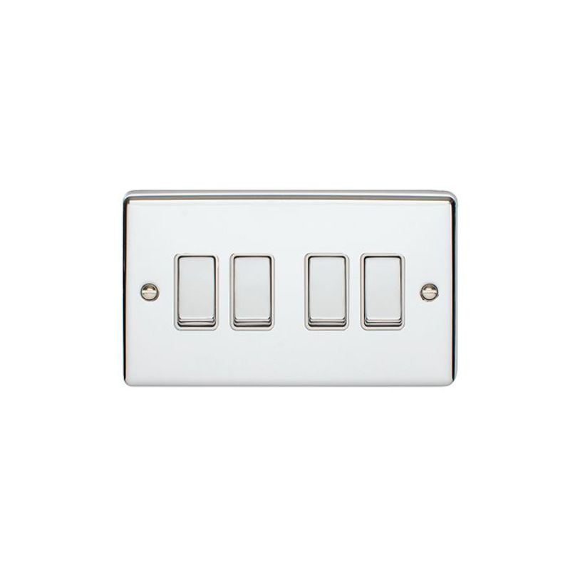 Carlisle Brass 4 Gang Switch