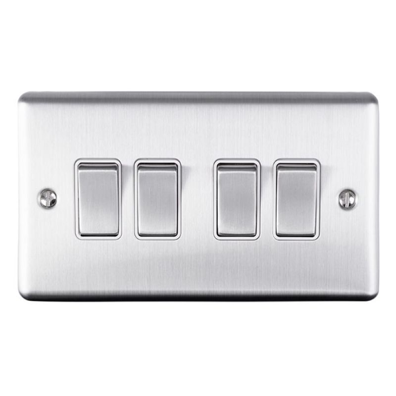 Carlisle Brass 4 Gang Switch