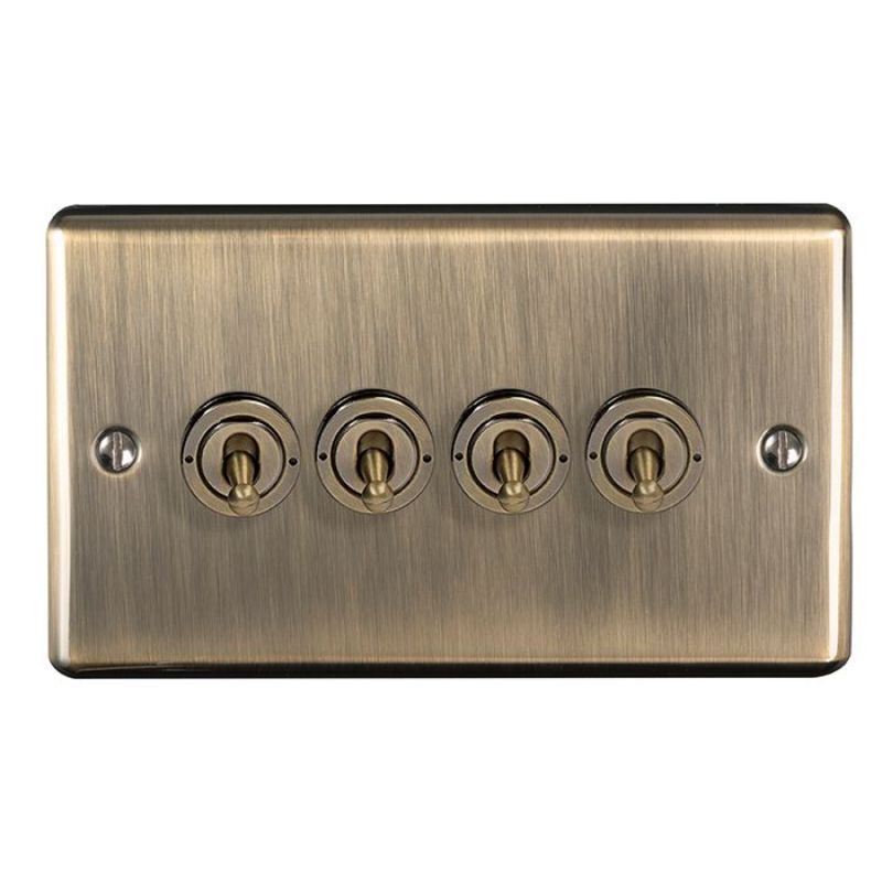 Carlisle Brass 4 Gang Toggle Switch