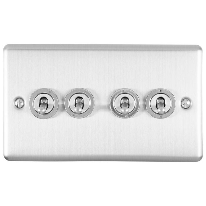 Carlisle Brass 4 Gang Toggle Switch