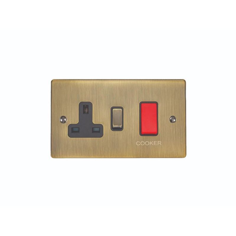 Carlisle Brass 45Amp Switch with a socket