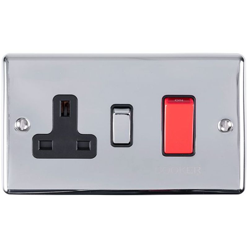 Carlisle Brass 45Amp Switch with a socket