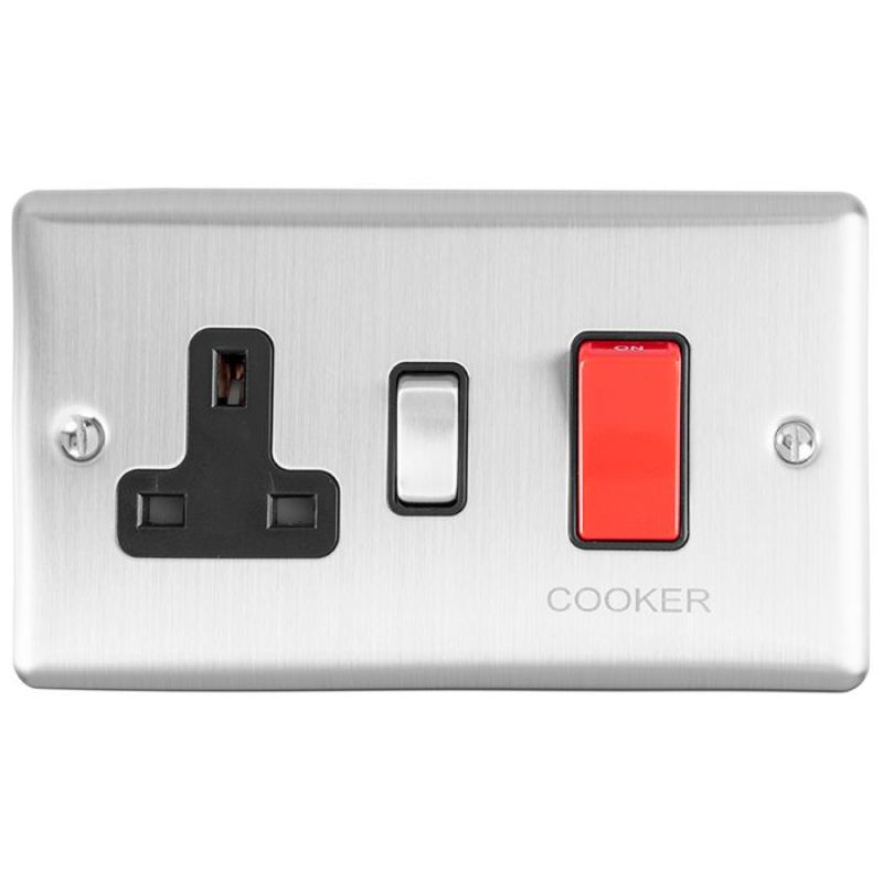 Carlisle Brass 45Amp Switch with a socket