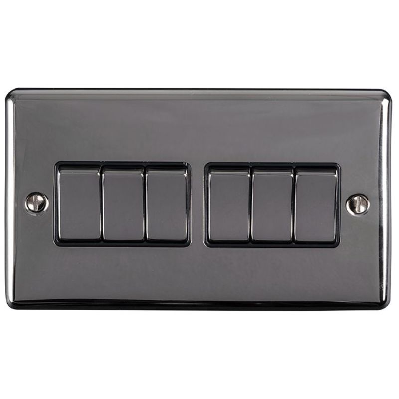 Carlisle Brass 6 Gang Switch
