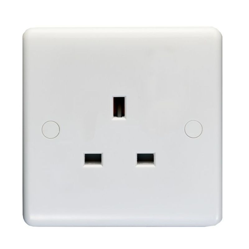 Carlisle Brass 1 Gang Unswitched Socket