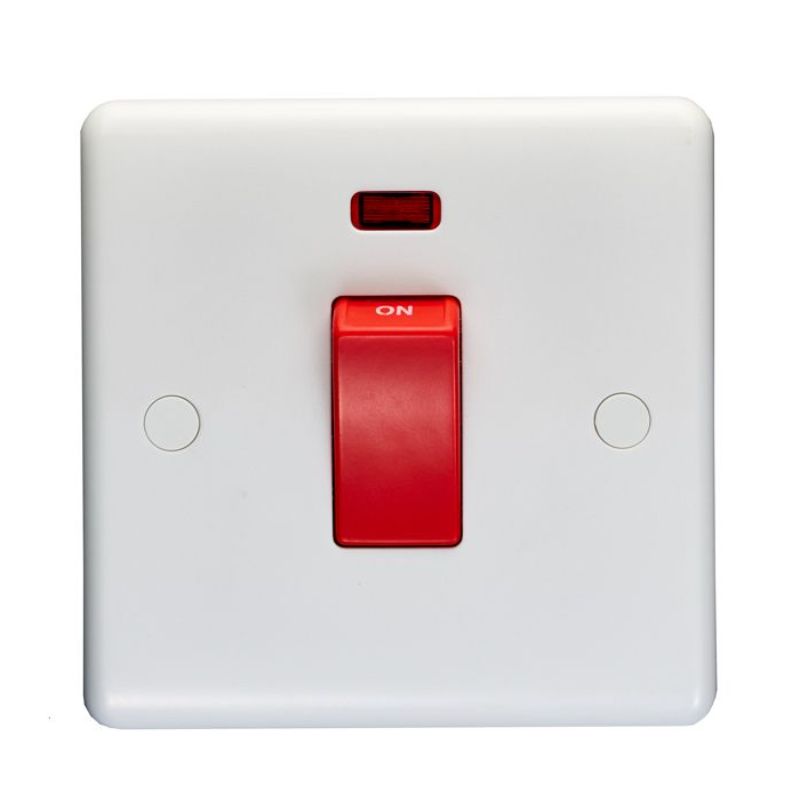 Carlisle Brass 45Amp Switch with Neon Indicator