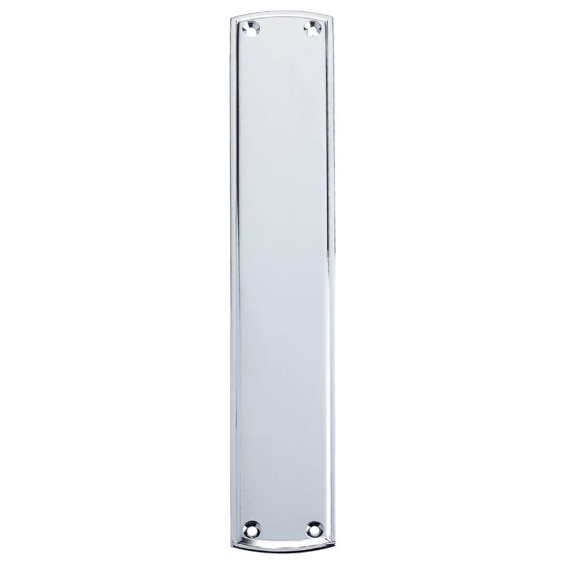 Finger Plate 64 x 382mm-Polished Chrome