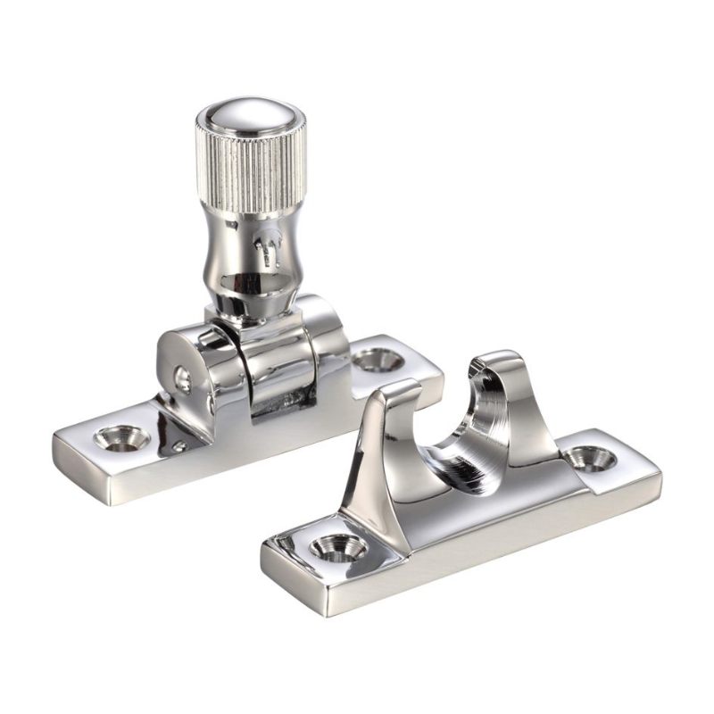 Brighton Pattern Sash Fastener-Polished Chrome