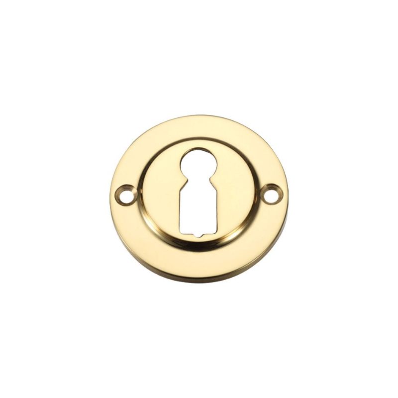 Standard Profile Escutcheon-Polished Brass