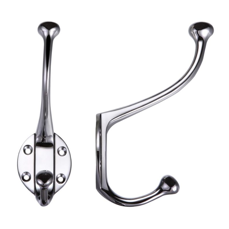 Hat and Coat Hook-Polished Chrome