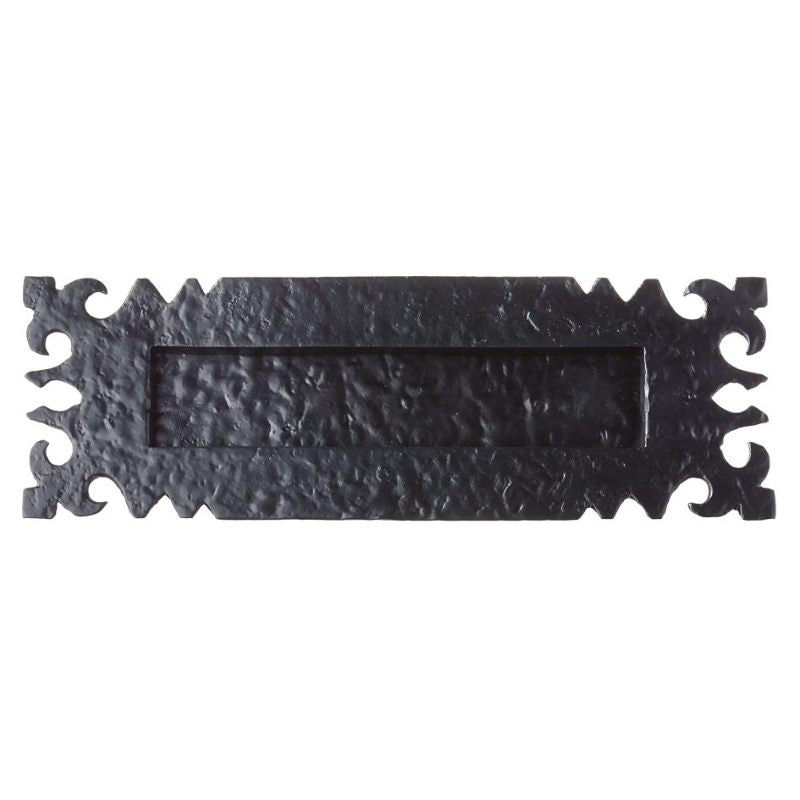 Ledbury Letter Plate - 12" x 4"-Black Antique