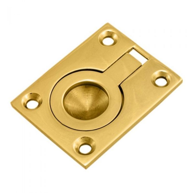 Carlisle Brass Flush Ring Pull