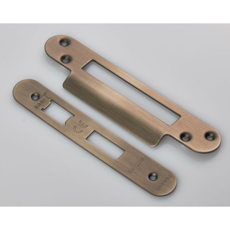 Carlisle Brass Forend Strike & Fixing Pack to suit Architectural Sashlocks (BAS/ESS/LSS/OSS) Radius