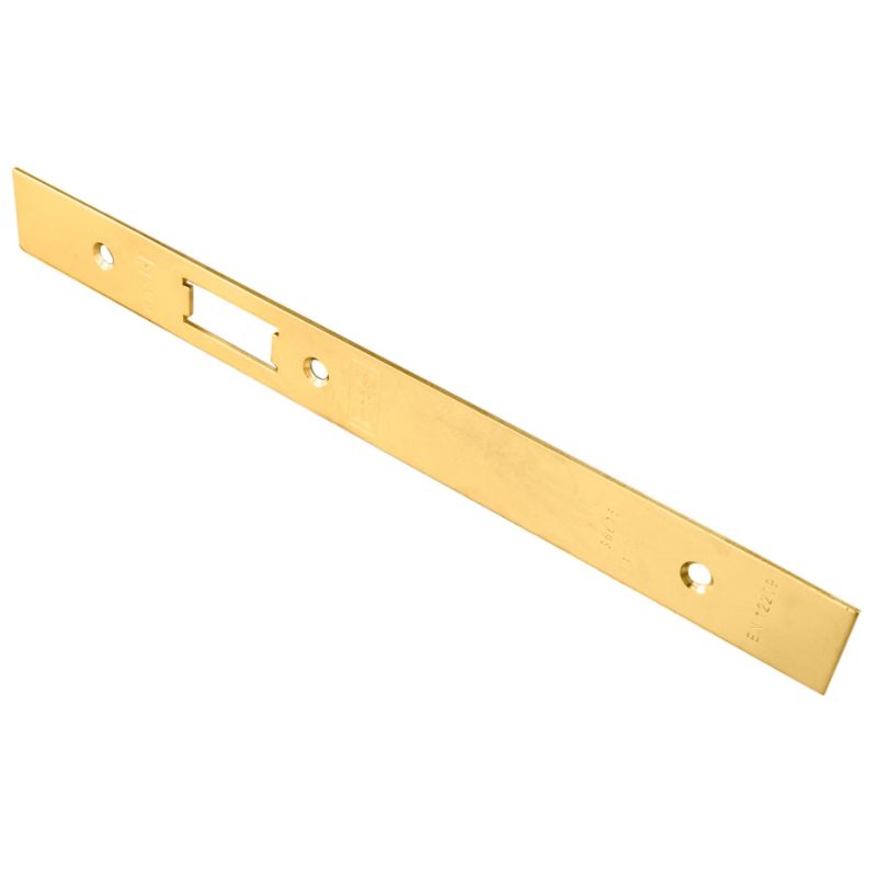 Carlisle Brass Forend Strike & Fixing Pack To Suit Din Latch-PVD-Square Forend