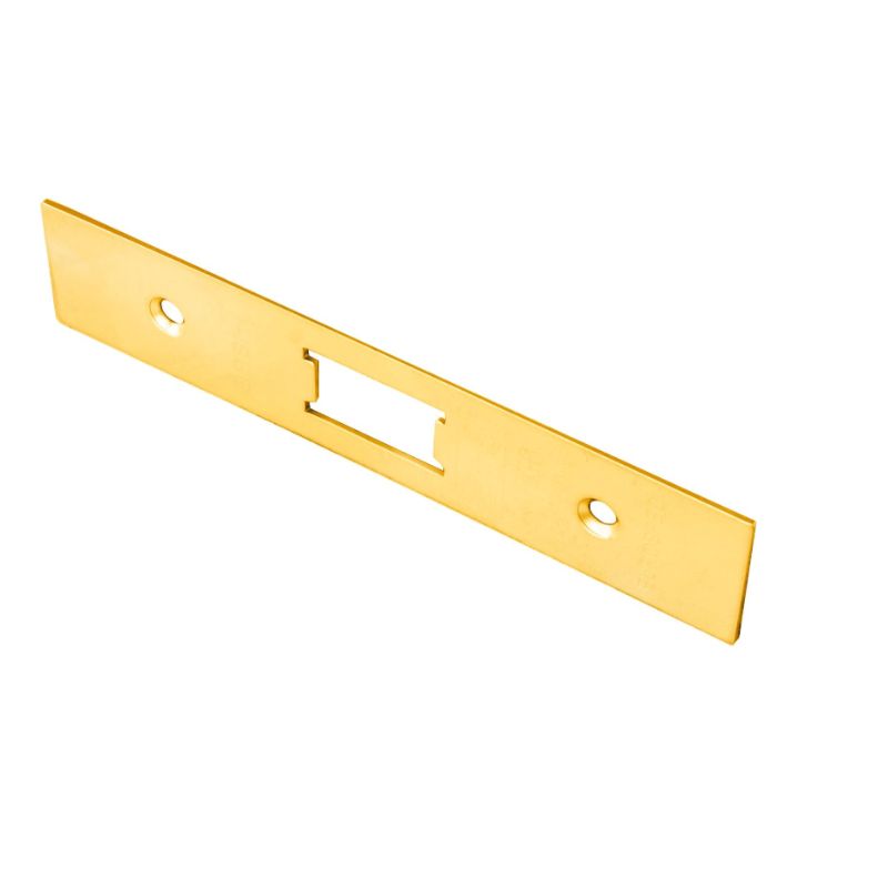 Carlisle Brass Forend Strike & Fixing Pack To Suit Flat Latch FLL5030-PVD-Square Forend