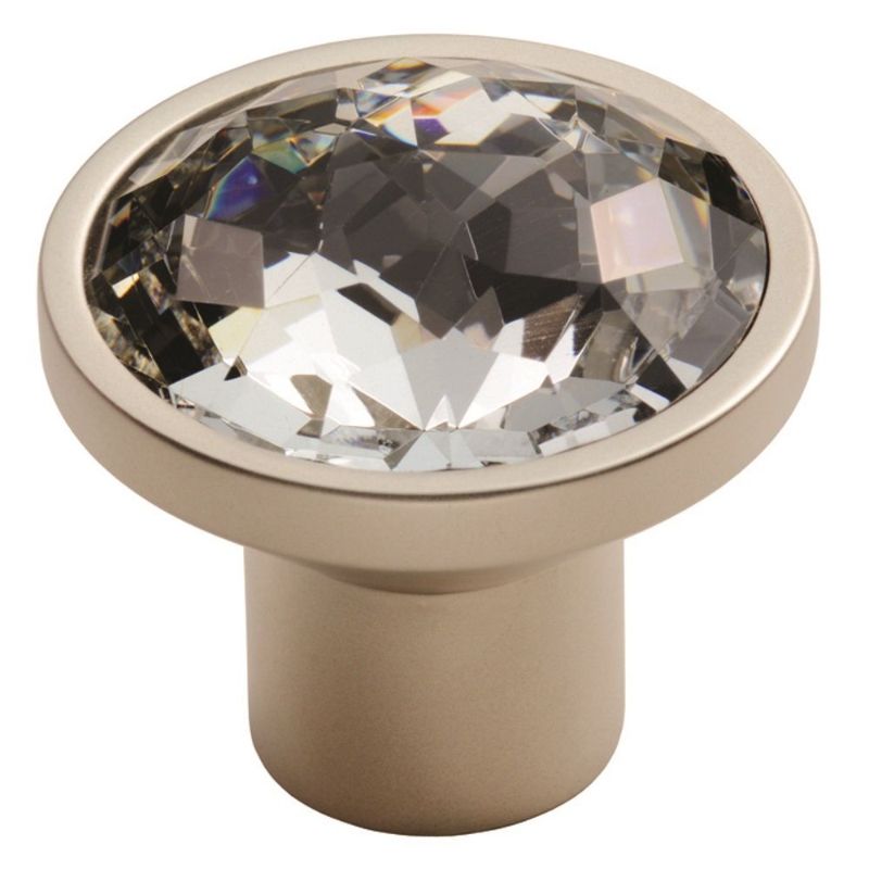 Carlisle Brass Round Crystal Knob 34mm