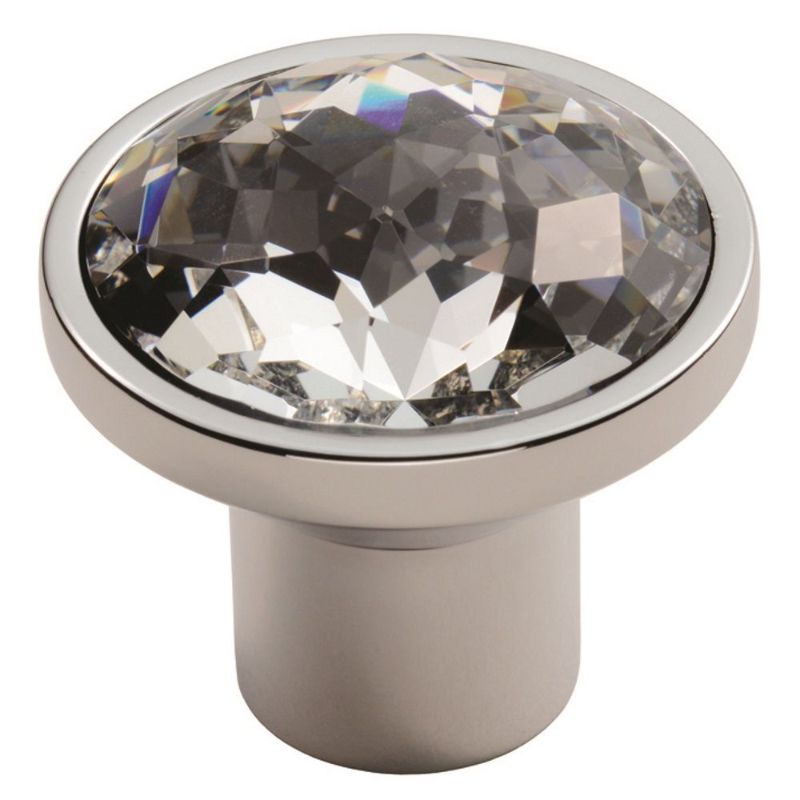 Carlisle Brass Round Crystal Knob 34mm