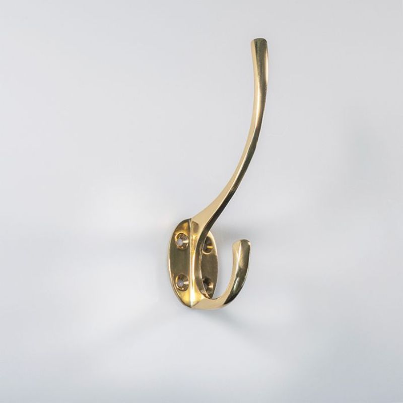 Carlisle Brass Hat and Coat Hook