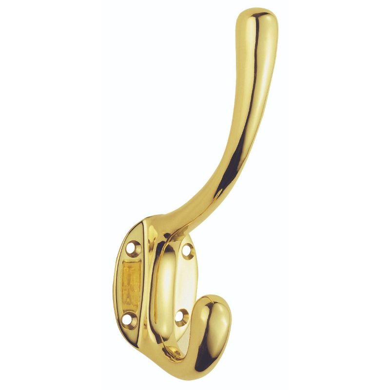 Carlisle Brass Hat and Coat Hook