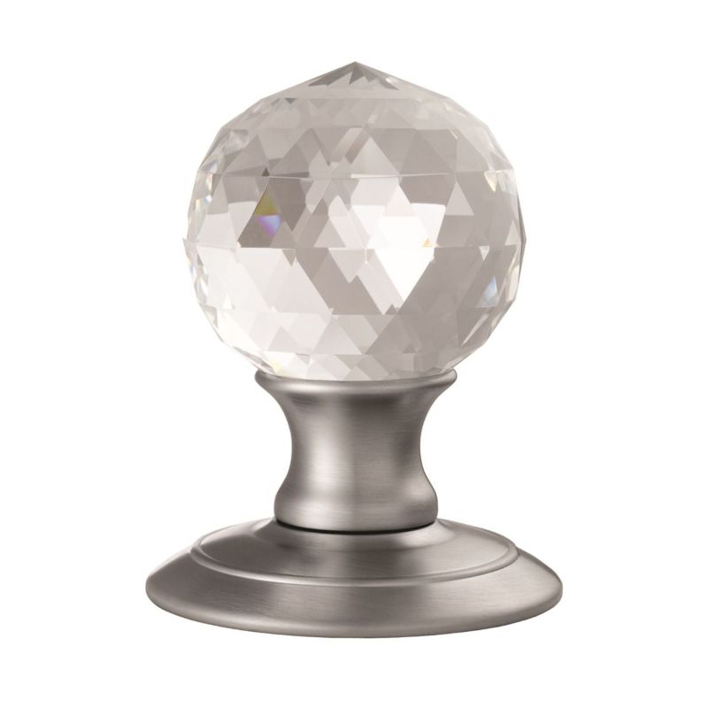 Carlisle Brass Ice Facetted Crystal Knob