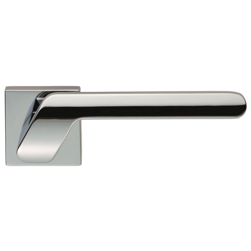 Carlisle Brass Mono Lever on Square Rose in Polished Chrome