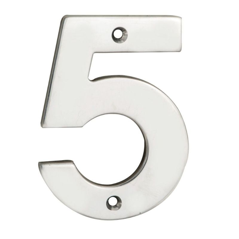 Carlisle Brass Numerals Number 5