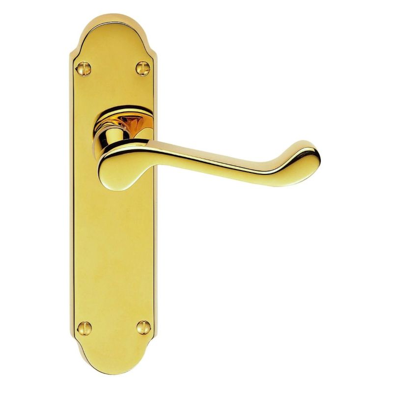 Carlisle Brass Oakley Lever on Latch Backplate