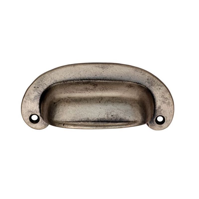 Carlisle Brass Oval Plate Cup Handle 86mm