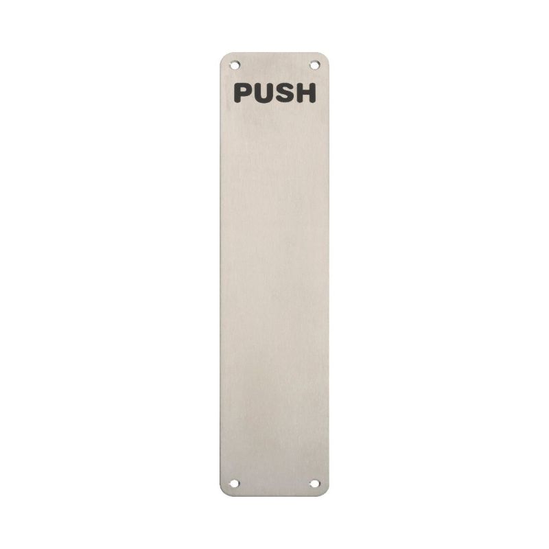 Carlisle Brass Finger Plate Push