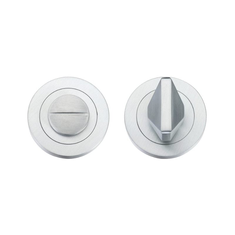 Turn & Release - Satin Chrome-Satin Chrome